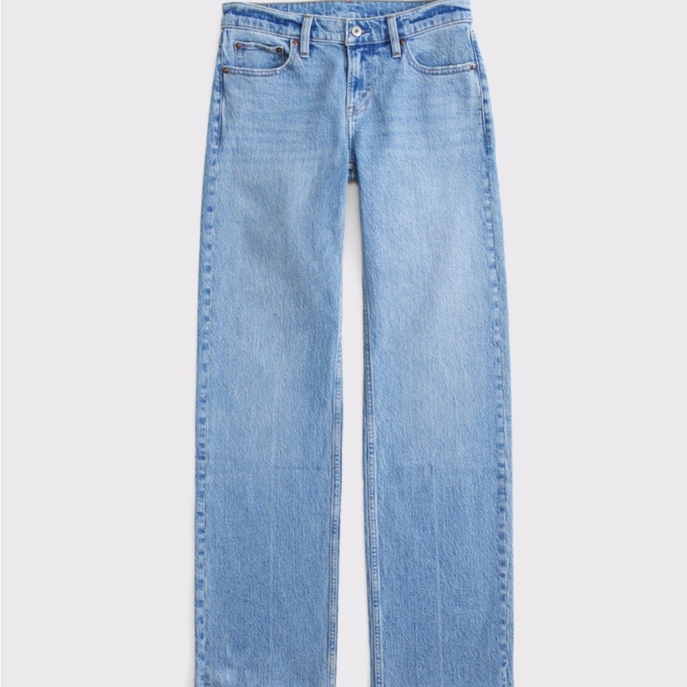 Abercrombie and Fitch Low Rise 90s Relaxed Fit Jeans